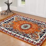 COZY FURNISH Velvet Pooja Asan Mat - Size 28 X 48(Inches) 71X121(Cm) 2X4(Feet) Bed Side Runner,Floor Mat, Floor Rug, Pack Of 1 Velvet Asan (Golden, Rectangular) - Image 2