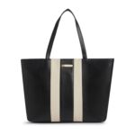 Caprese Evelyn 15.6-Inch Laptop Compatible Large Tote Bag for Women | Stylish, Durable, and Spacious with Multiple Compartments, Back Zipper Pocket for Work, Travel, and Everyday Use - Image 2