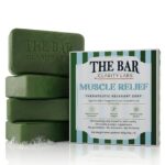 Clarity Labs | MUSCLE RELIEF SOAP | (Pack of 4) | THERAPEUTIC & RELAXING | Epsom Salt | Magnesium chloride | Peppermint Oil | Camphor Oil | Anti Bacterial | Anti Odor | Reduces Post Workout Soreness & Stiffness - Image 2