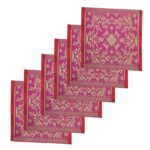 Cloud7 Plastic Aasan Mat | Outdoor Pooja Prayer Sitting Floor Mat | Multi-Colour | Square Design | Size 1.5 × 1.5 Feet | Set of 6 Pcs. - Image 2