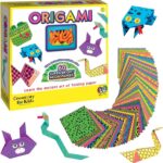 Creativity for Kids by Faber-Castell Neon Origami Kit - 60 Double-Sided Neon Origami Paper Sheets with Stickers, DIY Art Craft Activity for Beginners, Gift for Girls and Boys Ages 7-12 - Image 2