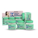 DR.RASHEL Korean Glass Skin Essence Set, 4-Step Skincare Kit with Scrub, Gel, Face Pack, Cream, Rice Water and Ceramide Complex, 1520ml - Image 2