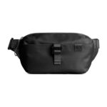 DailyObjects PET Orbit Fanny Unisex Sling Crossbody Waist Bag | Travel Pouch Bag | Stylish and Spacious | Adjustable Straps with G-Hook Closure | Made in India (Space Black) - Image 2