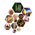Decor Smart Islamic Wooden Wall Art | Living Room Decoration | Religious Prayer Accent | Home Decor Decorative Mosque Artwork | Spiritual Faith Hanging | Muslim Sticker Panel (WPS_202) - Image 2