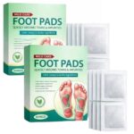 Detox Foot Patches for Weight Loss & Toxin Removal | Natural Ginger Herbal Foot Pads for Deep Cleansing & Body Detox | Foot Patch for Pain Relief & Detoxification | Foot Pads for Women & Men (Pack of 2) - Image 2