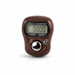 Digital Finger Counter Ring (Brown, Pack of 1) | Mini Electronic Tally Clicker for Mantra Jaap, Meditation, Prayer, Cricket Umpire & Multi-Purpose Counting - Image 2
