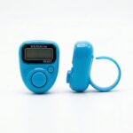 Digital Finger Ring Tally Counter, Blue, LCD Display, with Reset Button (Model No-511) (Sky Blue) - Image 2