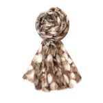 Digital Print Mal Mal Cotton Scarf for Women – Soft, Lightweight Hijab & Stole with Tassels | Head/Neck Wrap Size: 71" L x 33" W - Image 2