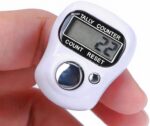 Digital Tally Counter, Wooden Prayer Counter with LCD Display, Manual 5-Digit Counter Device Tasbeeh Misbaha Counter,10.5x5 cm, Finger Ring Design for Religious (Mini Tally Counte Pack of 1) - Image 2