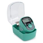 Digital Tasbeeh Hand Tally Counter Finger Ring Digital Counting Machine Counter Tasbeeh & Jaap mala for Counting Purpose with LED (Sky Blue) - Image 2