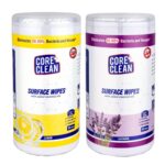 Disinfecting Surface Wipes, Disinfectant Multi Purpose Wet Wipes for Sanitizing Surfaces, 100 Pulls, Lemon-Lavender, Pack of 2 - Image 2
