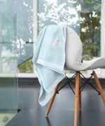 Doctor Towels Banana Super Light Weight Terry Towels, 400 GSM | Clinically Tested to Help Reduce Acne | Designed for Sensitive Skin | Super Soft Towels for Bath Large Size Pack of 1 - Delicate Blue - Image 2