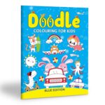 Doodle Colouring for kids - Blue Edition : Kids Colouring book, Colouring book for Toddlers, Fun learning colouring book, Colouring book for young learners - Image 2