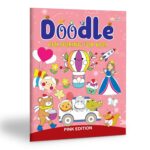 Doodle Colouring for kids - Pink Edition : Toddler coloring book, Children's coloring book, Preschool coloring book, Kids art coloring book - Image 2
