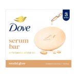 Dove Serum Bar | with Sandalwood Oil | Sandal Glow | 375g (125g x 3) - Image 2