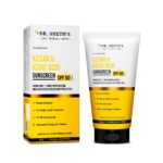 Dr. Sheth's Kesar & Kojic Acid Sunscreen | With 2% Kojic Acid | In-Vivo Tested | Pigmentation-Free, Glowing & Protected Skin | SPF 50+ PA++++ | Lightweight, Zero White Cast | For All Skin Types | 50 g - Image 2