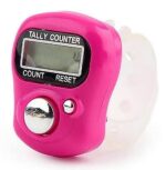 ELEXA Finger Ring Counter - Pack of 1, 5-Digit Hand Clicker Finger Counter, Multicolor with Clear Numbers, Digital Counting Device for Prayer, Mantra, Jap Mala, Cricket Umpire (Multicolor) (1) - Image 2