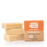 Earthbaby Natural Handmade Vetiver (Khus) bath soap (3 * 100 gm), 90% Natural Origin - Image 2
