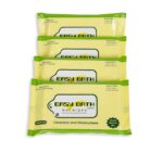 Easy Bath Wipes | Extra Large 32x32 cm Wet Wipes Enriched with Aloe Vera | Gentle Skin Cleansing Bathing Wipes for Adults & Elderly | 10 Wipes Per Pack | Combo of 4 Packs (Total 40 Wipes) - Image 2
