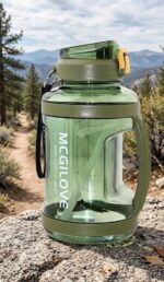 Extra Large 2700ml Water Bottle, Leakproof BPA-Free Gym Bottle with Straw, Reusable Sports Water Jug for Workout, Hiking, Training & Outdoor Use - Image 2