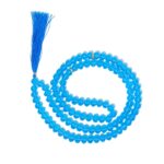 FAF Crystal Tasbeeh Manual Counter – 99 Islamic Prayer Beads | Tasbih for Muslims, Dhikr/Misbahah/Zikr Beads | Crystal Tasbeeh Mala for Men & Women, Ramadan & Eid Islamic Gift (in light Blue) - Image 2