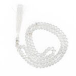 FAF Crystal Tasbeeh Manual Counter – 99 Islamic Prayer Beads | Tasbih for Muslims, Dhikr/Misbahah/Zikr Beads | Crystal Tasbeeh Mala for Men & Women, Ramadan & Eid Islamic Gift (white) - Image 2