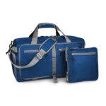 FATMUG Light Foldable Duffel Bag for Travel, Packing and Storage - Men and Women - 45L, Navy - Image 2
