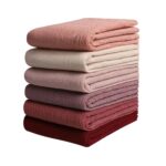 Febfim 6PCS Women Soft Cotton Linen Crinkle Scarves Shawl Fashion Muslin Ladies Priceable Hijab Head Scarf - Image 2