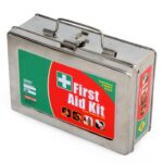First Aid Kit in Metal Box, as per Factory Act 1948, for Factory, Office and Industry (Class B Kit in Stainless Steel Box (for upto 25 persons)) - Image 2