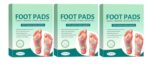 Foot Pads Detox Night Patches (30 Pads) – Herbal Foot Patch for Relaxation, Sleep Support & Foot Care – Natural Bamboo Vinegar Adhesive Pads (PACK OF 3) - Image 2