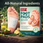Foot patch Herbal And Gentle Ingredient | Detox Foot Pads Natural Ingredients for Sleep Aid Pain Relief Toxin Removal with Bamboo Vinegar and Acupoint Micro-Massage Technology (Pack of 10) - Image 2