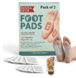 Foot patch (pack of 2) Herbal And Gentle Ingredient Detox Foot Pads, Natural Ingredients for Sleep Aid, Pain Relief, Toxin Removal with Bamboo Vinegar and Acupoint Micro-Massage Technology - Image 2
