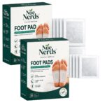Foot patch (pack of 2) Herbal And Gentle Ingredient Detox Foot Pads, Natural Ingredients for Sleep Aid, Pain Relief, Toxin Removal with Bamboo Vinegar and Acupoint Micro-Massage Technology (20 Pics) - Image 2