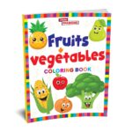 Fruits And Vegetables Colouring Book- Fun Learning Colouring Book for Kids | Colouring Book for Early Learners and Preschool - Image 2