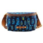 Funk For Hire Women Printed Canvas Small Waist Bag, Fanny Pack, Chest Bag, Utility Waist Pouch, Crossbody Sling Bag - Navy Blue - Image 2