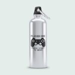 Gaming Aluminium Water Bottle 750ml: Sleek & Functional Hydration | Ideal for Gamers (Ready Player 1) - Image 2