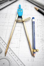 Germany Brass Divider Pencil Compass Wing Locking Adjustable Accurate Working Compass | Great German Item For Marine Navigation, Geometry, Woodworking, Drafting Drawing Tool | Warcraft Nauticals - Image 2