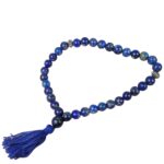 Glossy - Lapis Lazuli 8 MM Stone Beads Tasbih Islamic Salah for Prayer 33 Beads Tasbeeh Salat Prayer for Muslims for Daily Prayer, Ramadan Eid Gift, Muslim jap mala Meditation Misbaha (Blue) - Image 2