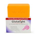 Glutalight Glutathione Dark Spot Remover Soap | Korean Skincare Hydrating Soap | Hyaluronic Acid, Niacinamide & Ceramide | Achieve Glass Skin Glow | Even Skin Tone & Fades Hyperpigmentation |Pack of 1 - Image 2