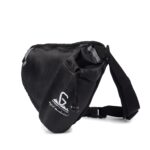 Greenlands Waist Zipper Bag with Water Bottle Holder & Adjustable Strap | Crossbody Bag for Men & Women | Perfect for Travel, Hiking & Cycling (Black) - Image 2