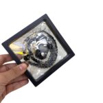 HADIYAH Black Pearl Tasbeeh with Digital Tasbeeh Counter – Transparent Combo - Image 2
