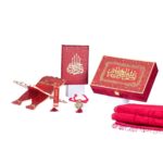 HADIYAH Maroon Bridal Hamper - The Bling Collection with English Translation Quran Quran with Resin Tasbeeh with Dome shape - Image 2
