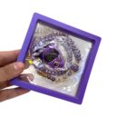 HADIYAH Purple Pearl Tasbeeh with Digital Tasbeeh Counter – Transparent Combo - Image 2
