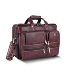 HAMMONDS FLYCATCHER Genuine Leather Office Bag for Men, Premium 15.6 Inch Laptop Bag for Men, Multi Compartments & Adjustable Strap, Ideal for Office, Travel, Daily Use - 1 Year Warranty - Image 2