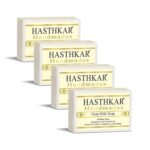 Hasthkar Handmades Glycerine Natural Goat Milk Bathing Bar, For Skin Moisturisation, Ideal For All Skin Types 125gm Men & Women Pack Of 4 - Image 2