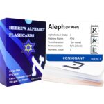 Hebrew Alphabet Flashcards, Hebrew Biblical Alphabet Flash Cards Alef Bet Educational Jewish Language Hebrew Letter Learning Flashcard Including Consonants, Vowels, Dagesh and Final Form - Image 2