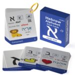 Hebrew Biblical Alphabet Syllabary Flash Cards – Alef Bet Letter Educational Jewish Language Learning Flashcards - Image 2
