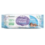 Himalaya Nature Touch Water Baby Wipes |72 Wipes - Pack of 1| 99% Pure Water | 100% Plant-Based Biodegradable Wipes | Organic Coconut Oil | for Sensitive Skin from Day 1 |Unscented - Image 2