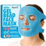 Ice Face Mask Cold Face Eye Mask, Ice Pack Reduce Face Puff, Dark Circles, Gel Beads Hot Heat Cold Compress Pack, Face SPA for Woman Sleeping, Pressure, Headaches, Skin Care | (Multi Color) - Image 2