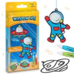 Imagimake DIY Window Art Space | Glass Painting Kit | Art & Craft Kit for Boys | Birthday Return Gift for Kids 6-12, Multicolour - Image 2